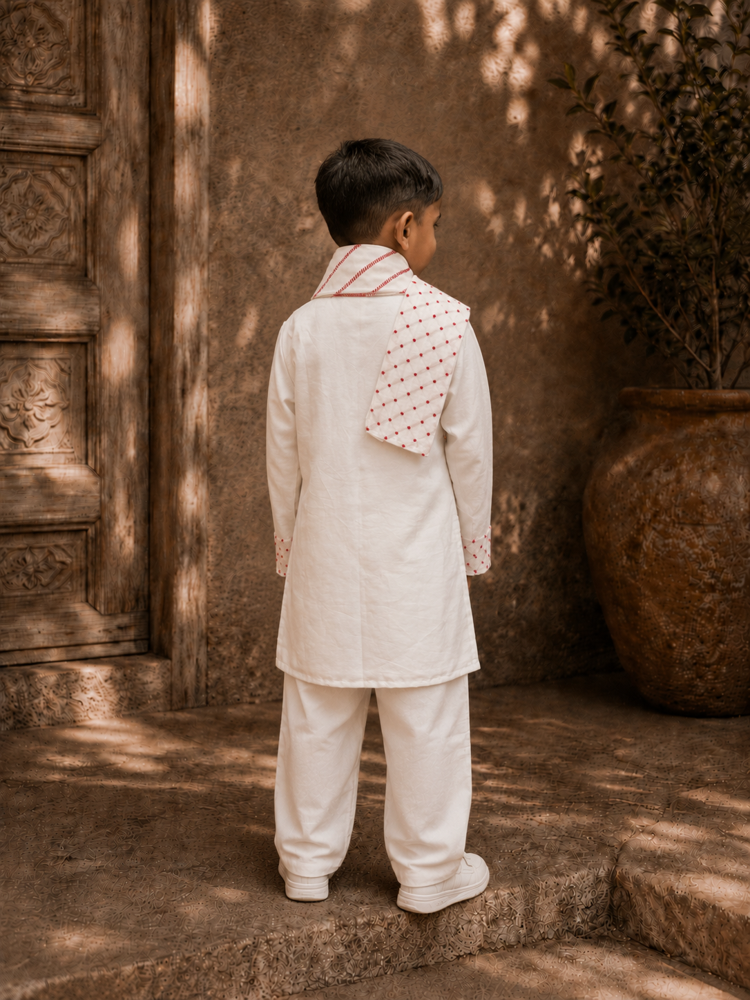 Drape Kurta Set