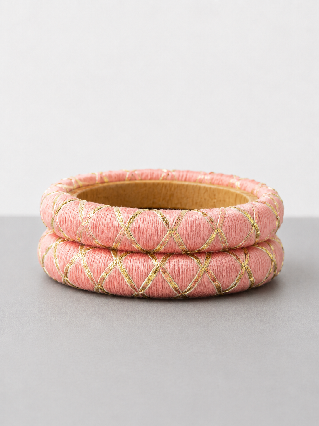Pink Gota bangles