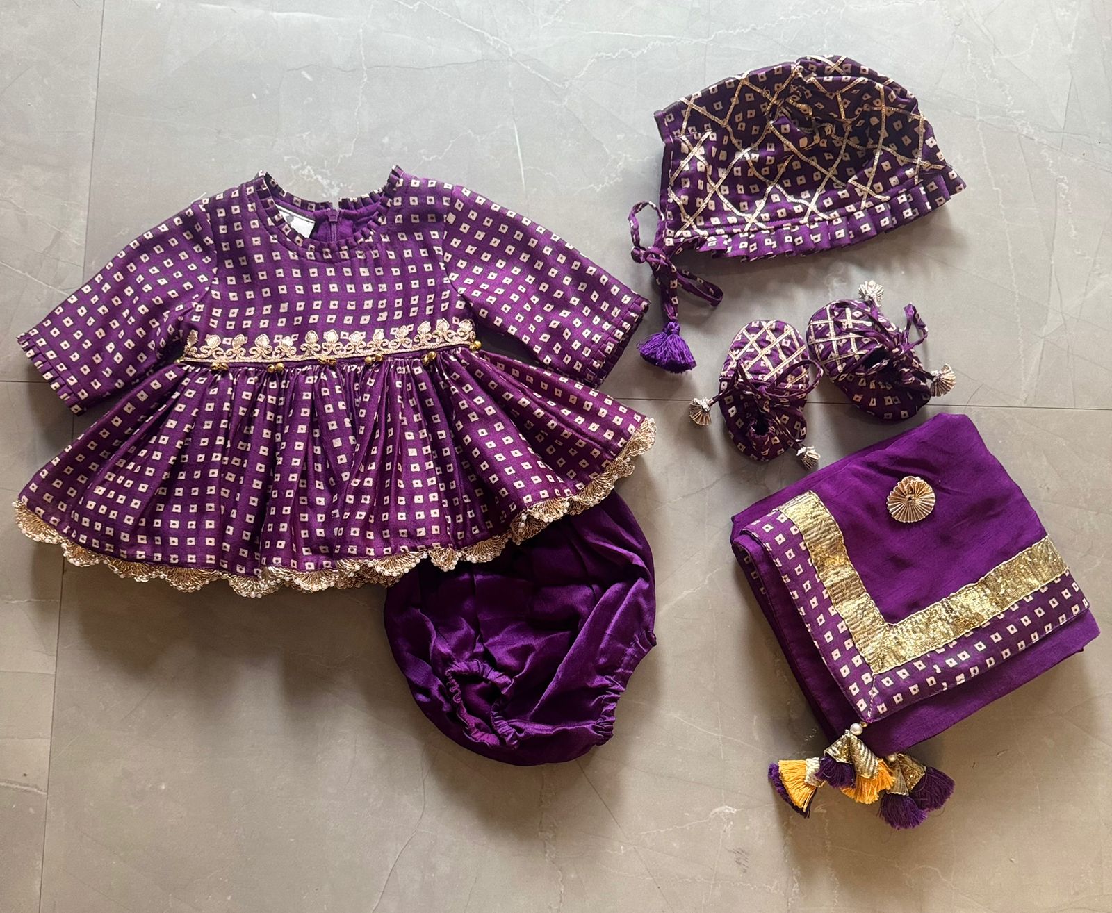 Baby Girl Jamna Set