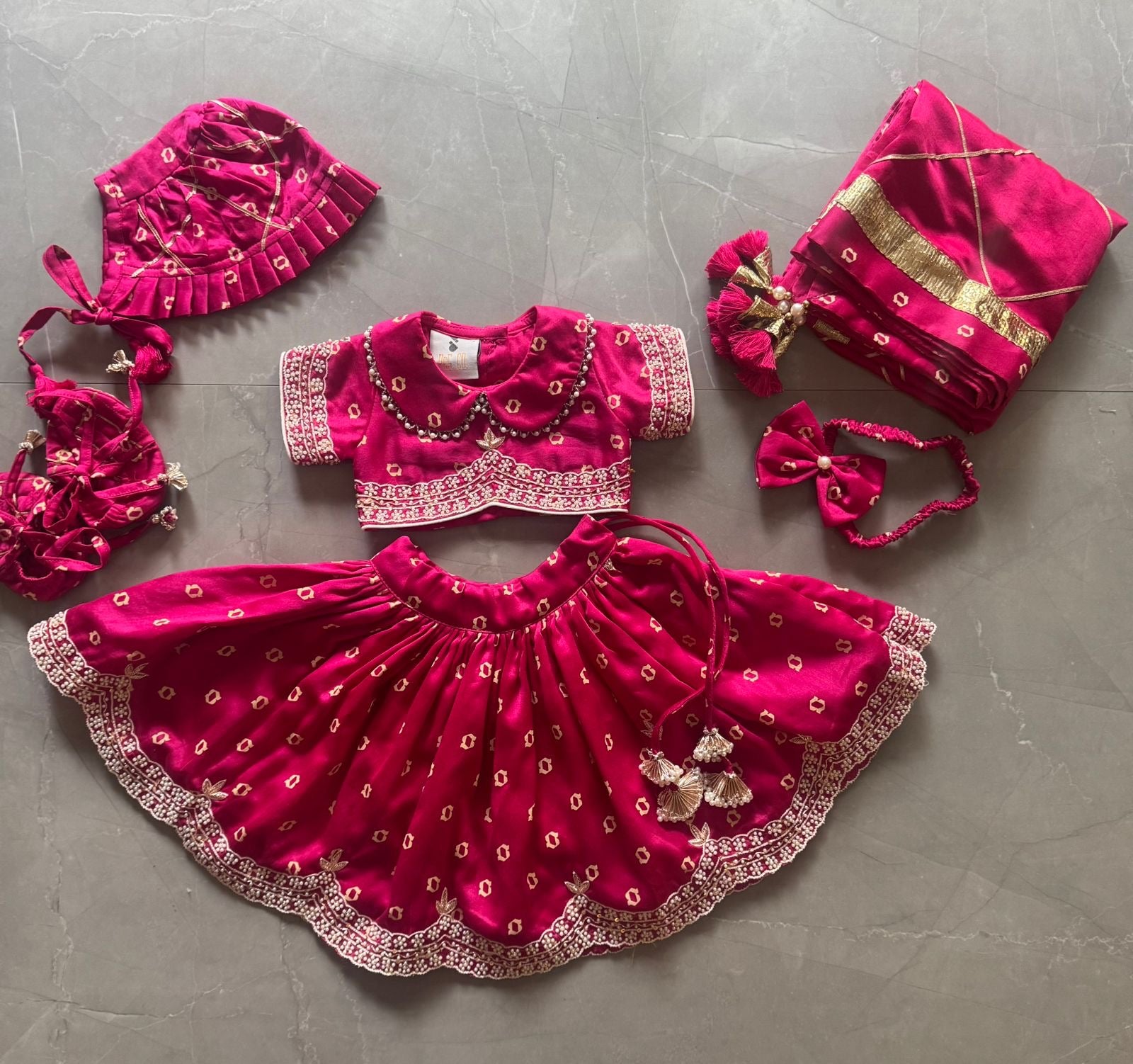 Baby Girl Jamna Set