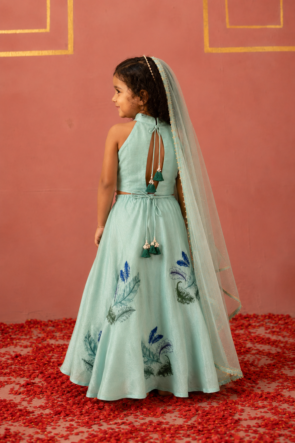 Mor Pankh Lehenga Set