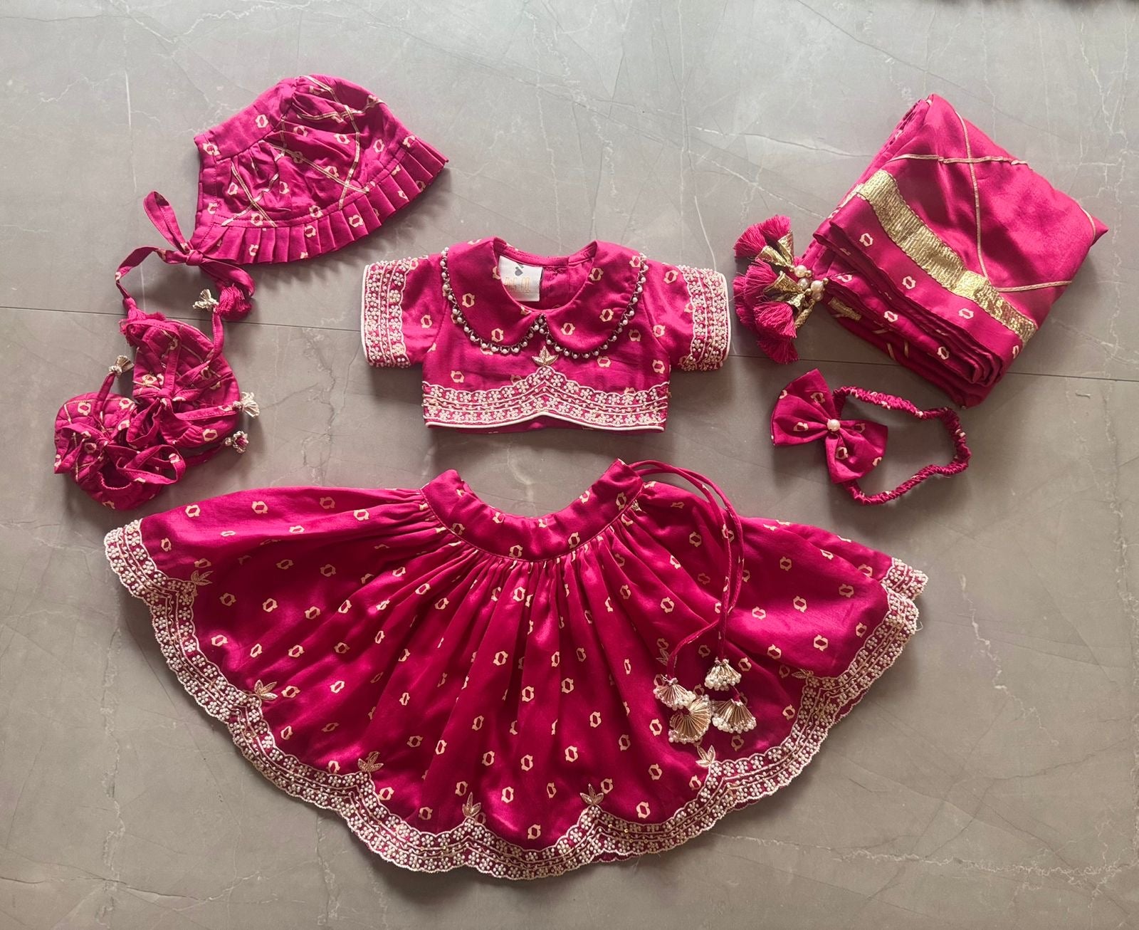 Baby Girl Jamna Set