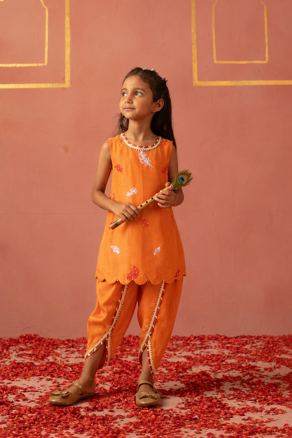 Mor Pankh Kurta and Dhoti Pants