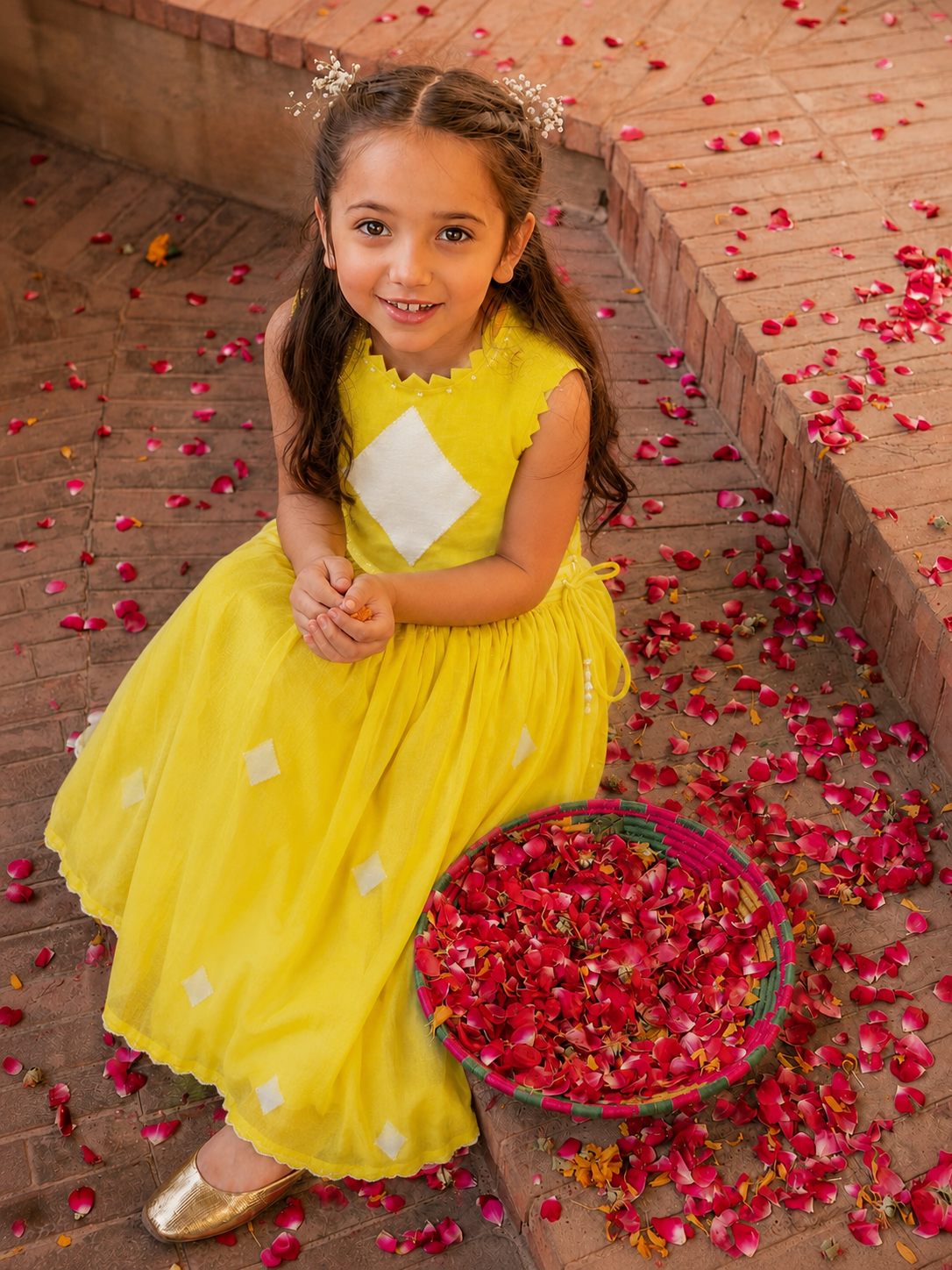 Yellow Diamond lehenga