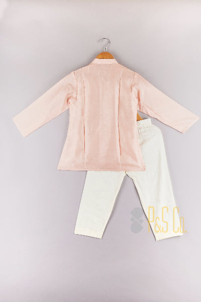 Dust Pink Mirror Kurta Pyjama