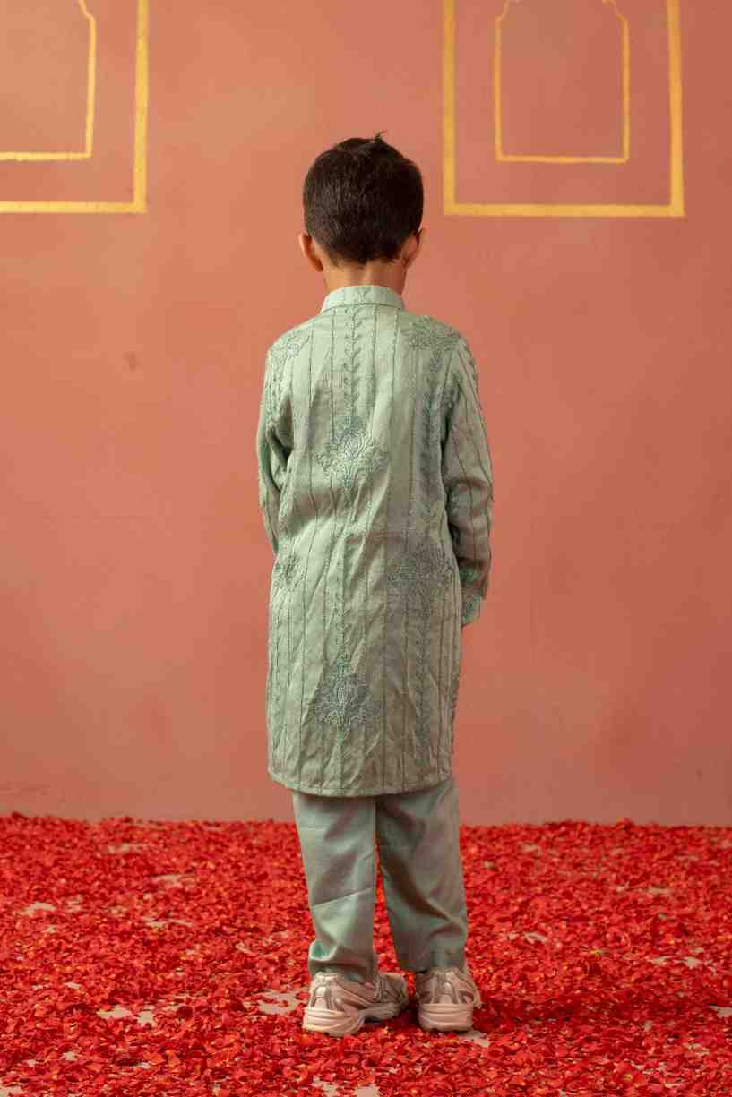 Thread Work Kurta Set