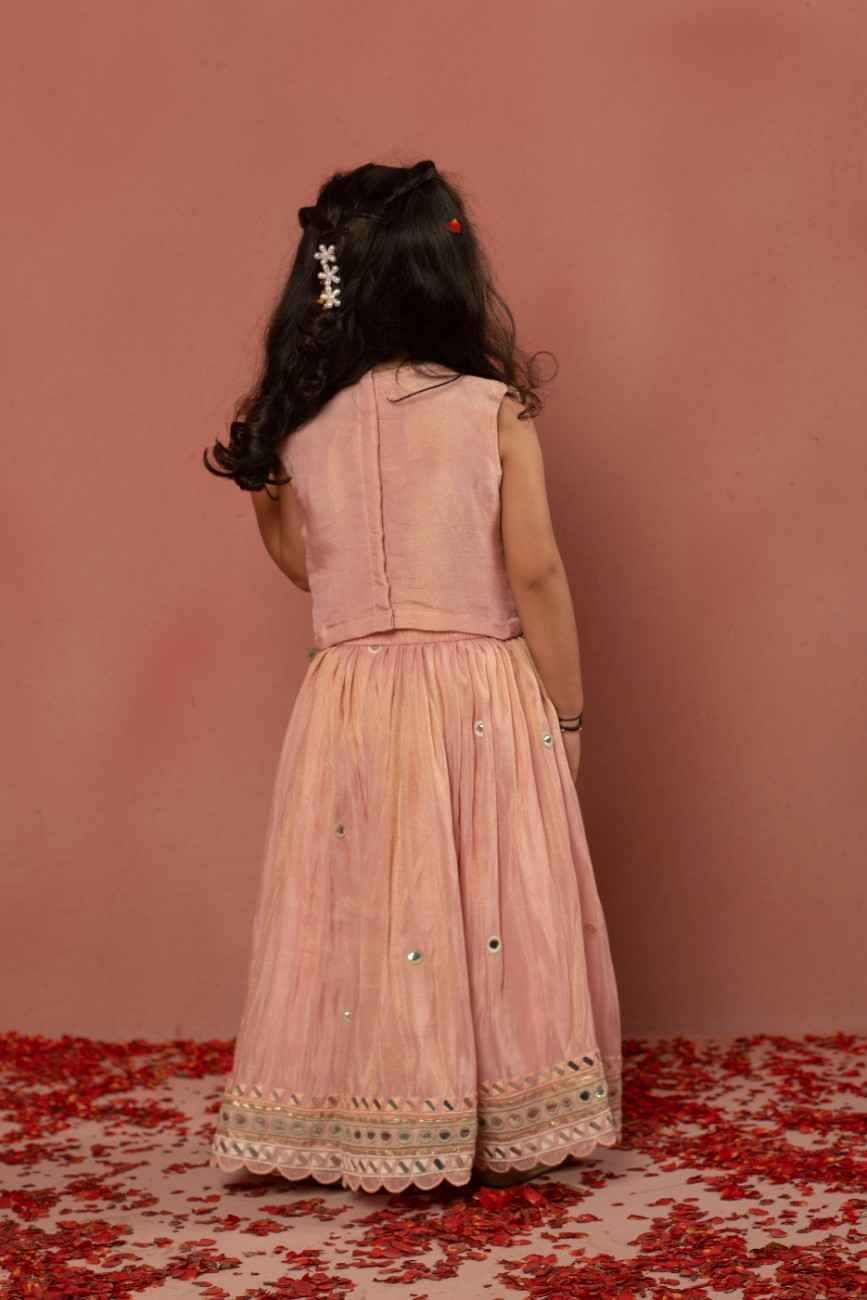 Pink Mirror Top and Pants