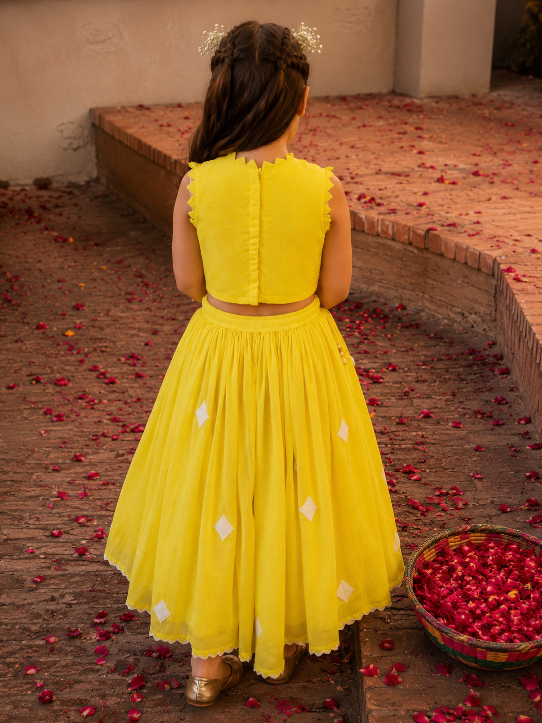 Yellow Diamond lehenga