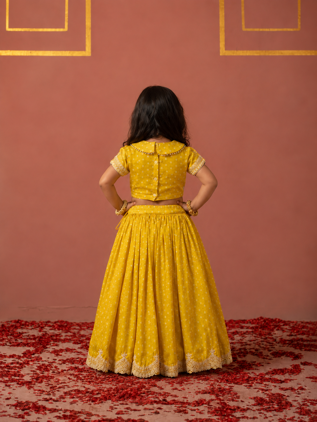 Bandhej Ghaghra Blouse