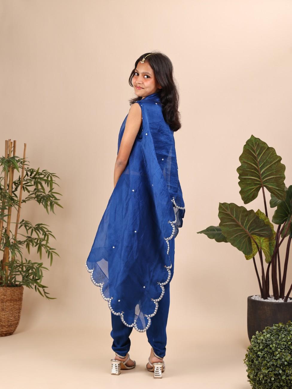 Blue cape Set for Teenagers