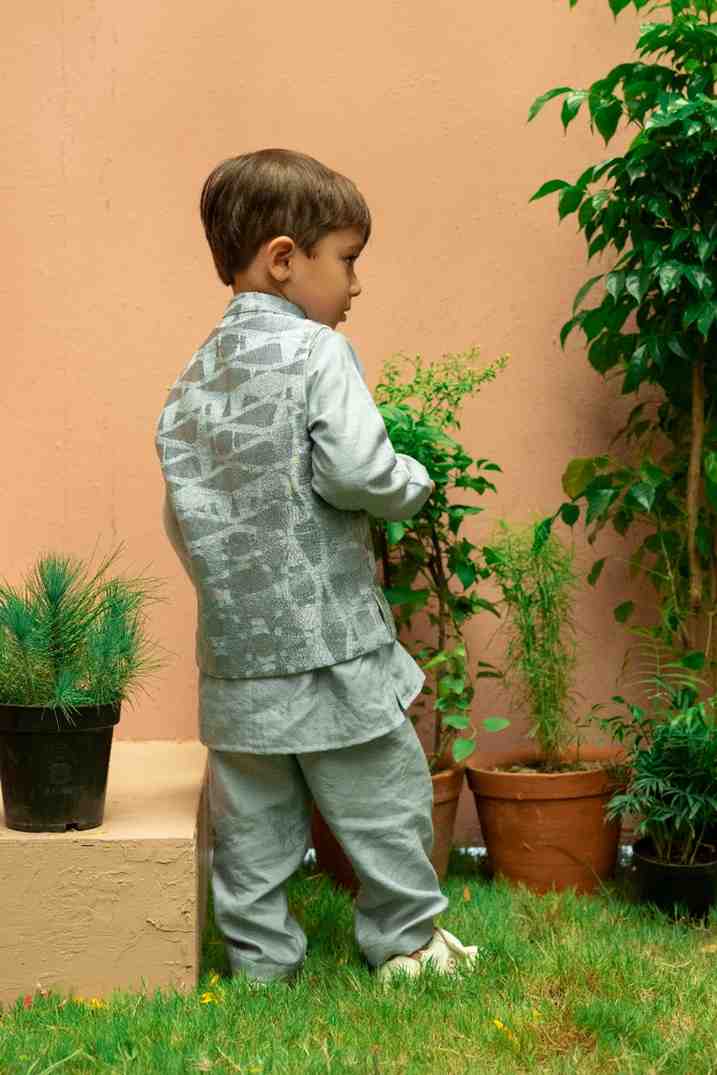 Blue Jacket Set