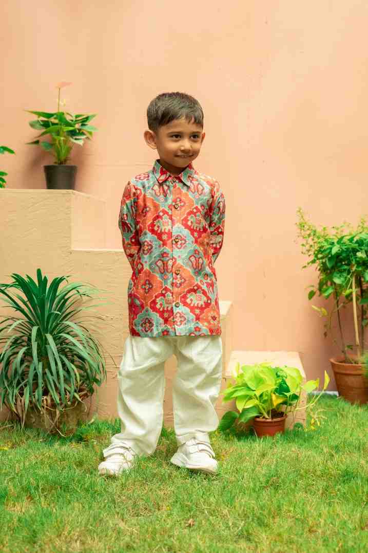 Patola Printed Kurta Set