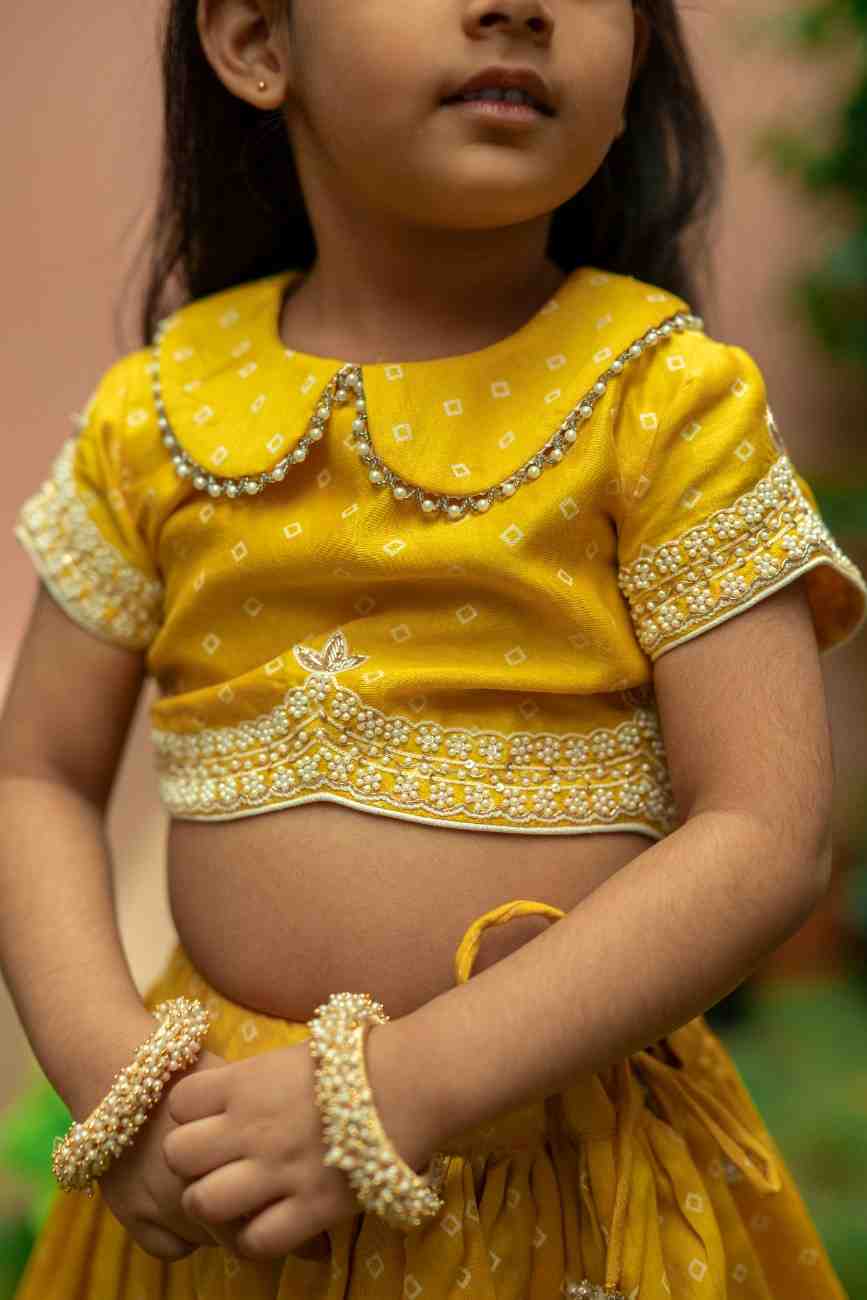 Bandhej Ghaghra Blouse