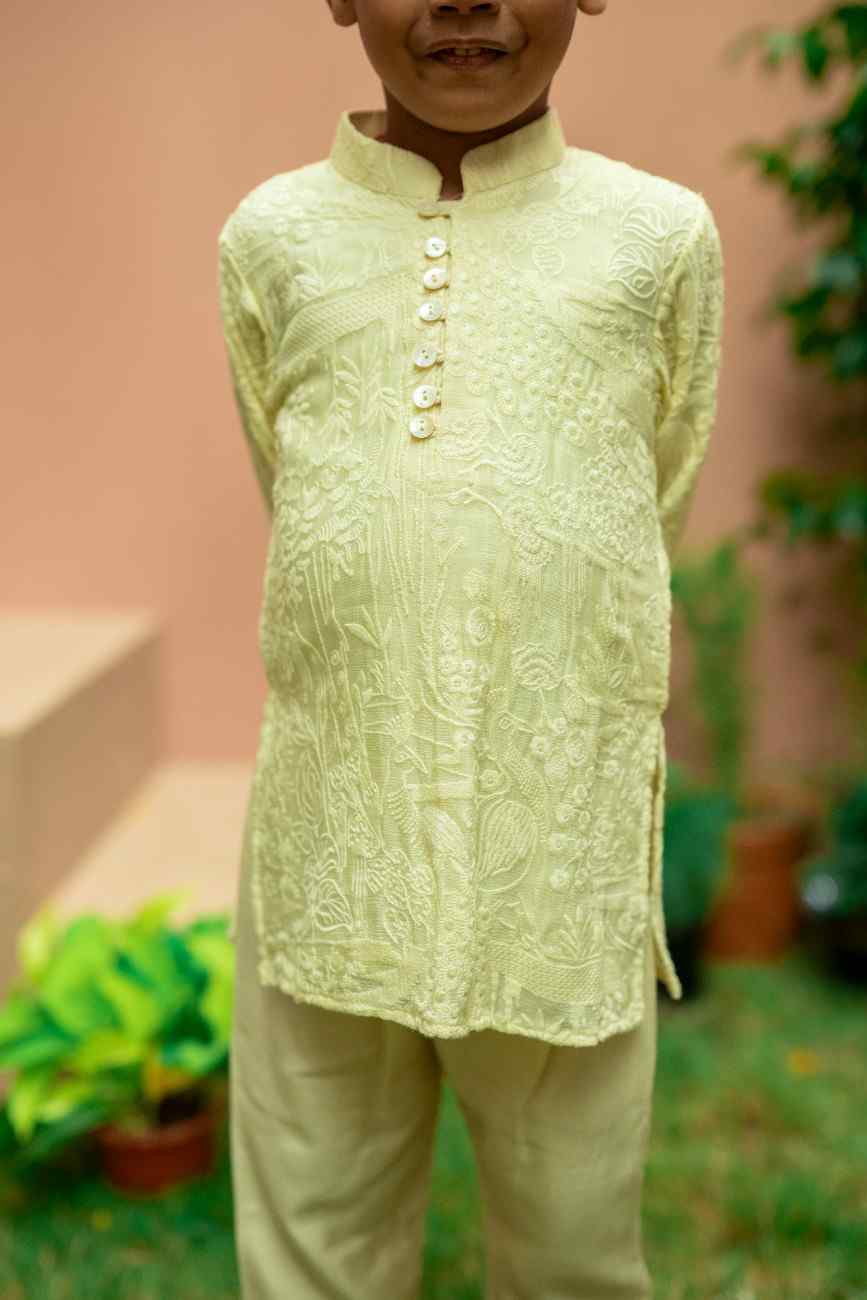 Lakhnavi Kurta Set
