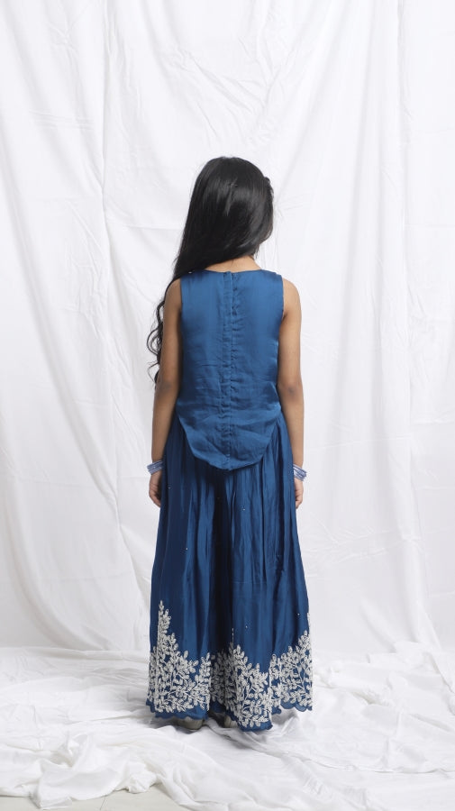 PEARL EMBROIDERED SMART TOP AND FLARE PANTS - P&S Company