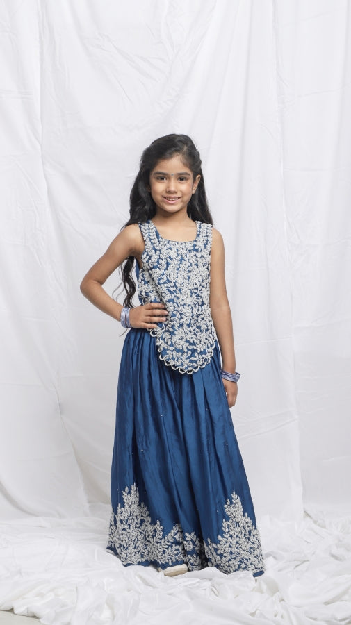 PEARL EMBROIDERED SMART TOP AND FLARE PANTS - P&S Company