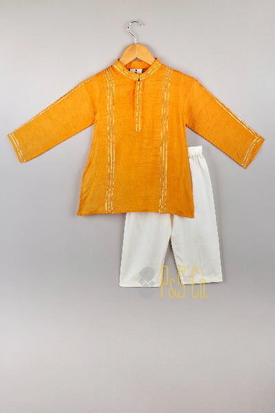 Gota Detailing Kurta Pajama Set