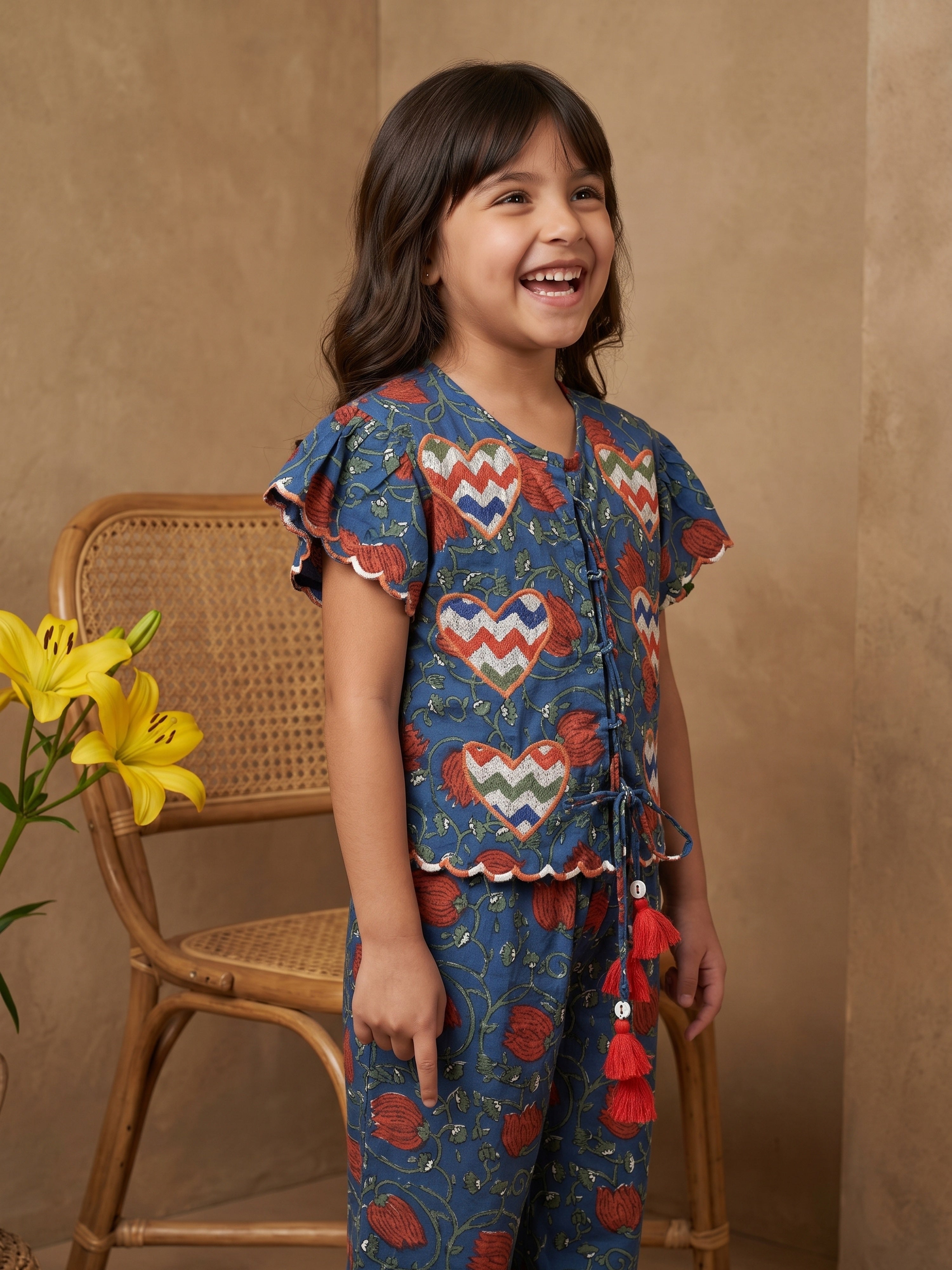 Zoya Heart Top and Pants