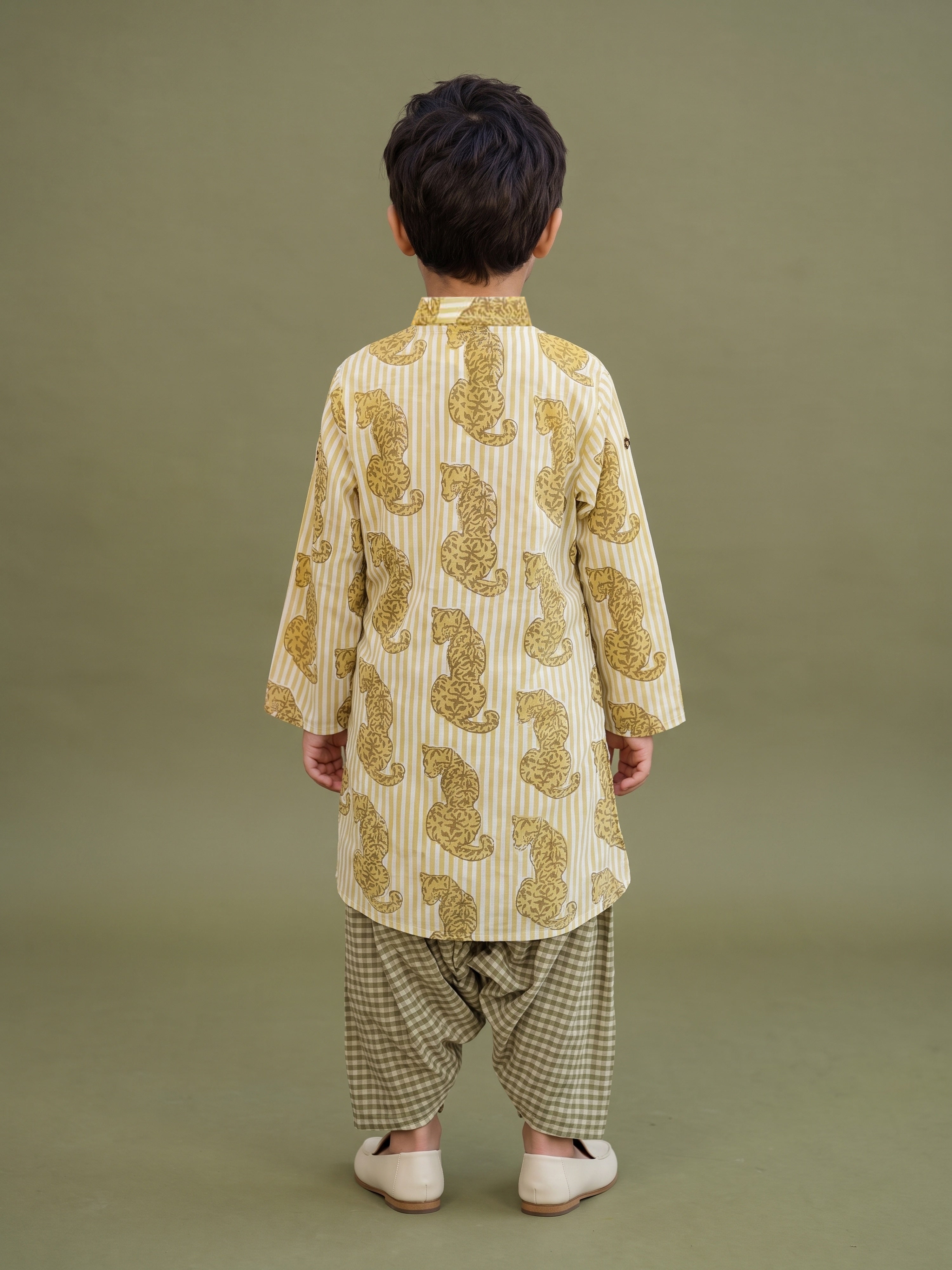 Rohan Tiger Printed Kurta Patiala