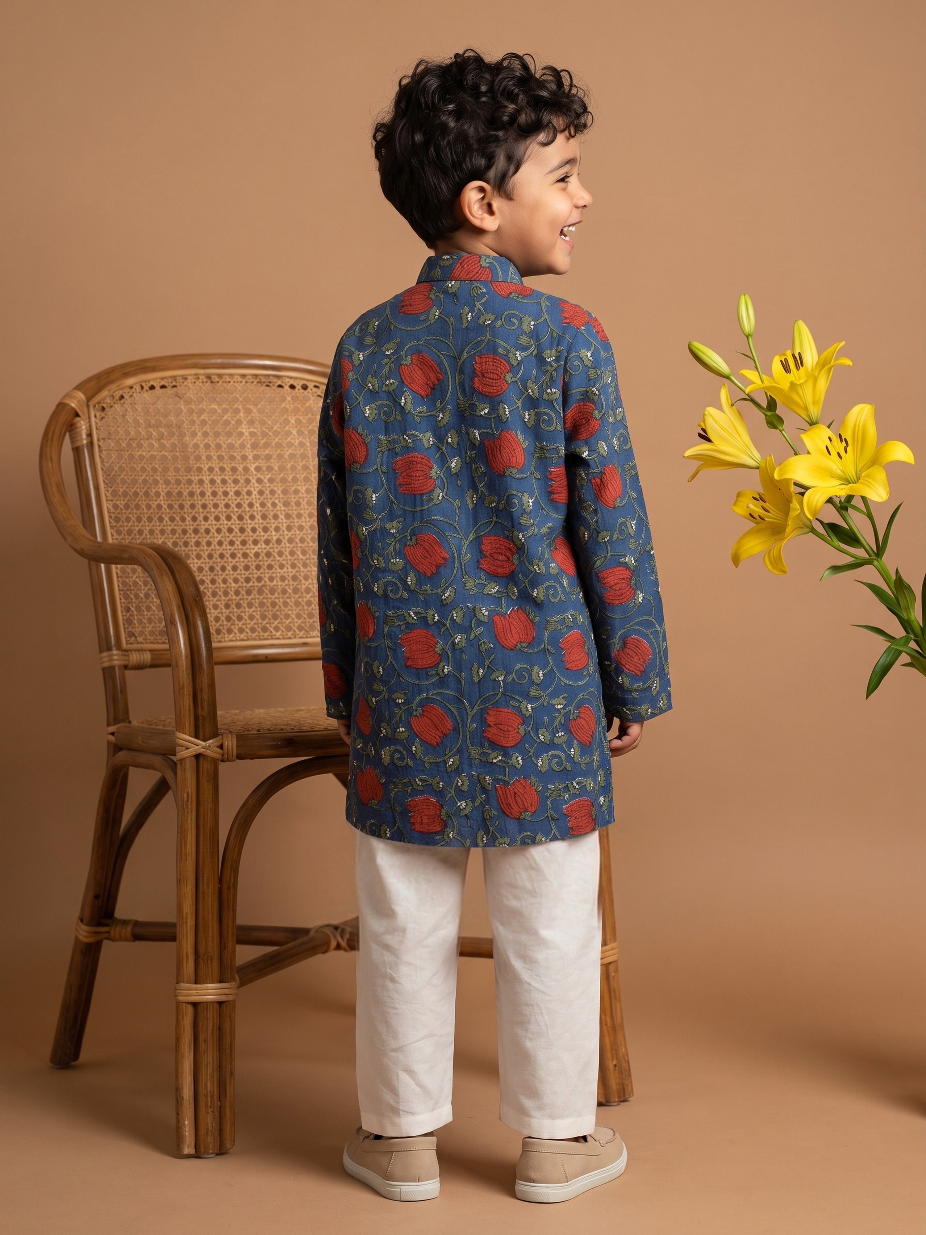 Arjun Lotus Kurta Pyjama