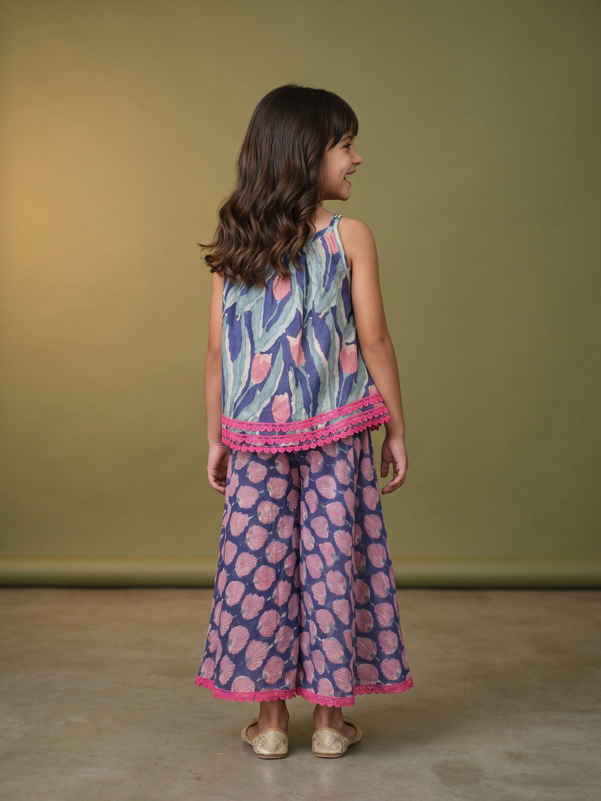 Rewa Tulip Top And Flare Pant