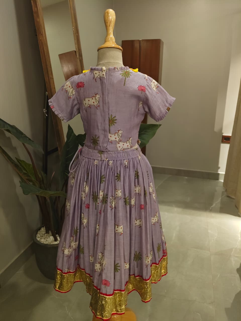 Lavender Lehenga Set