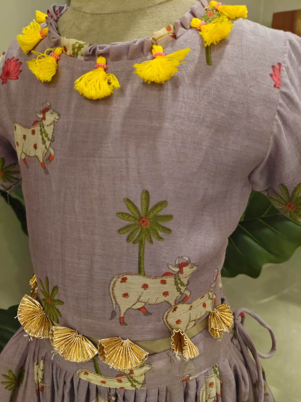 Lavender Lehenga Set