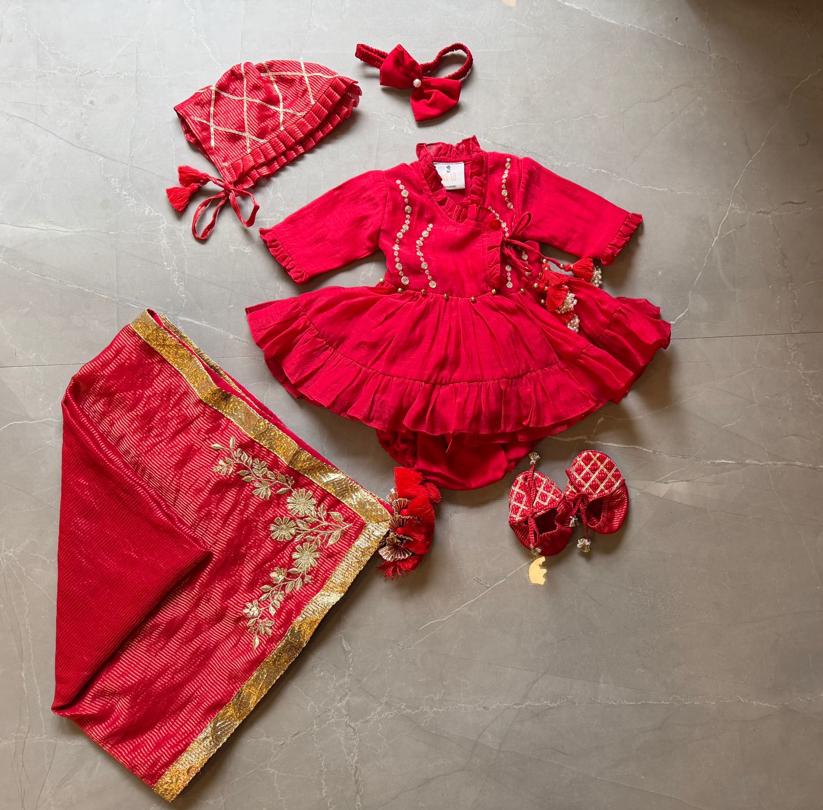 Cute Gota Jamna Set