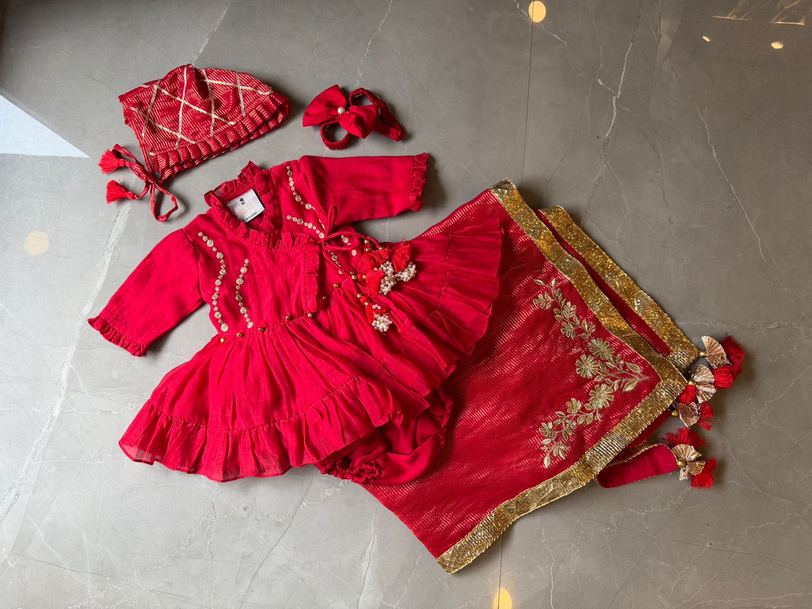 Cute Gota Jamna Set