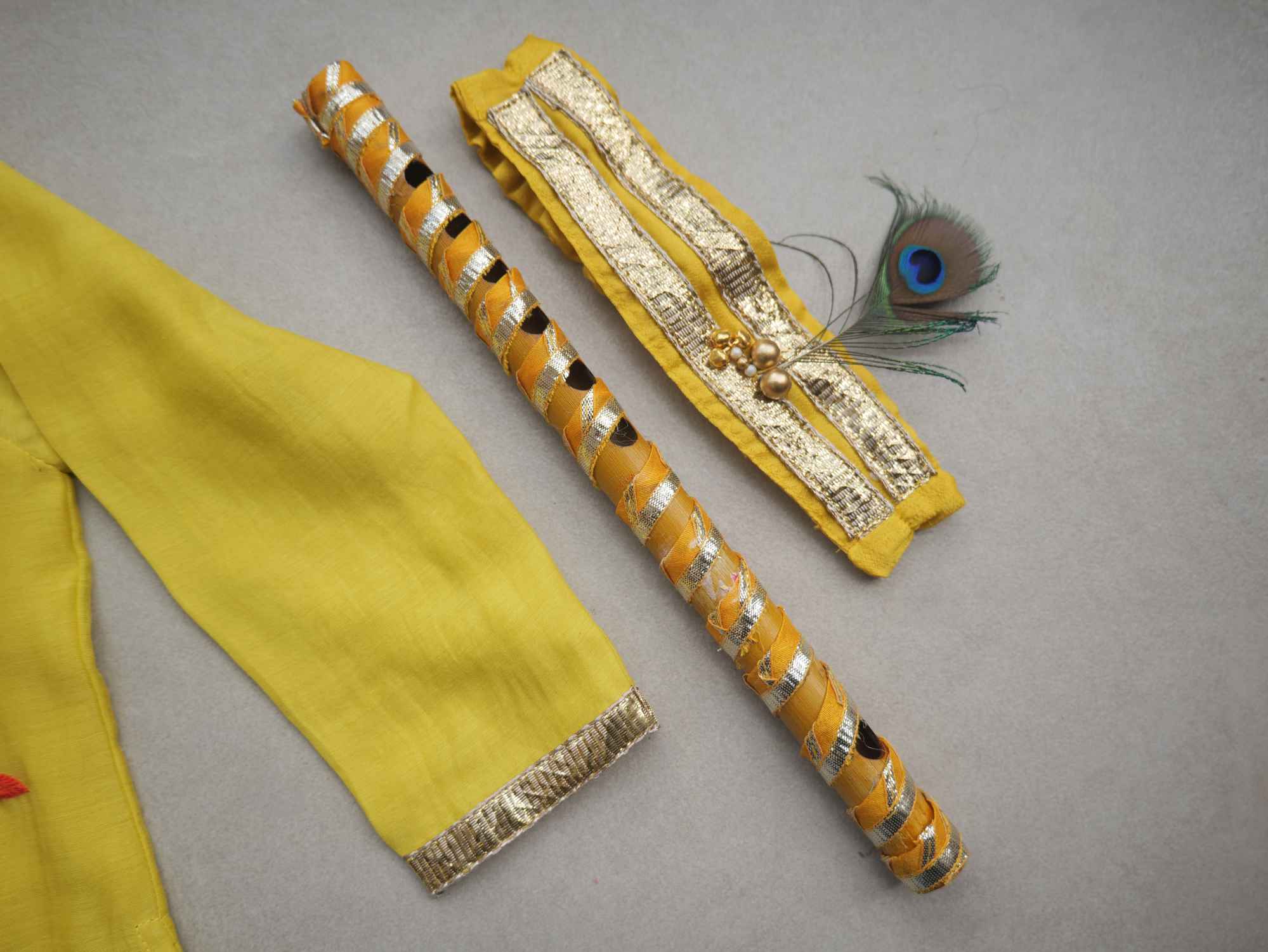 Cow Embroidered Jamna Set - P&S Company