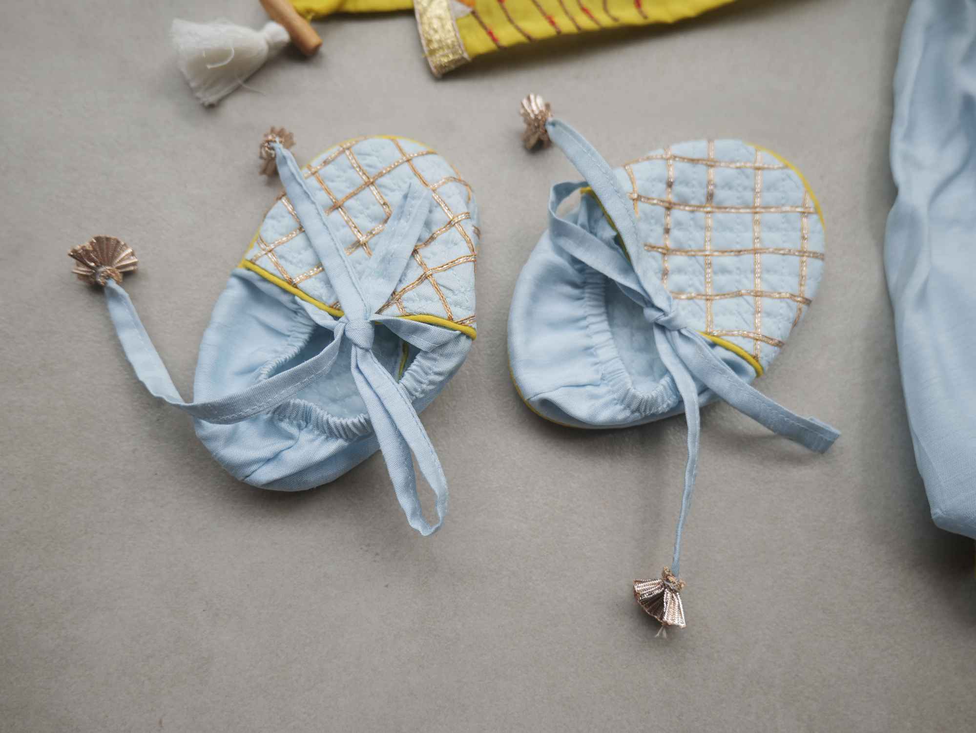 Cow Embroidered Jamna Set - P&S Company