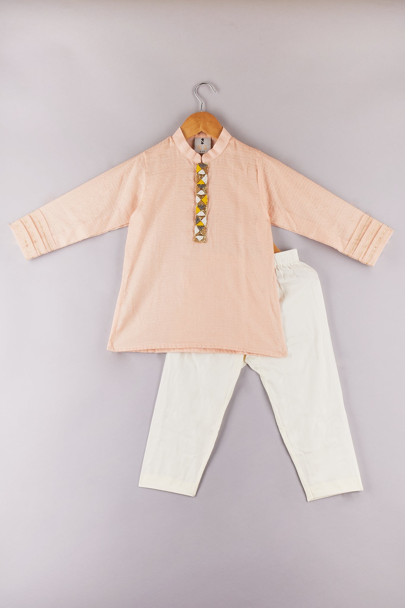 Beaded Kurta With Pyjama - P&S Company