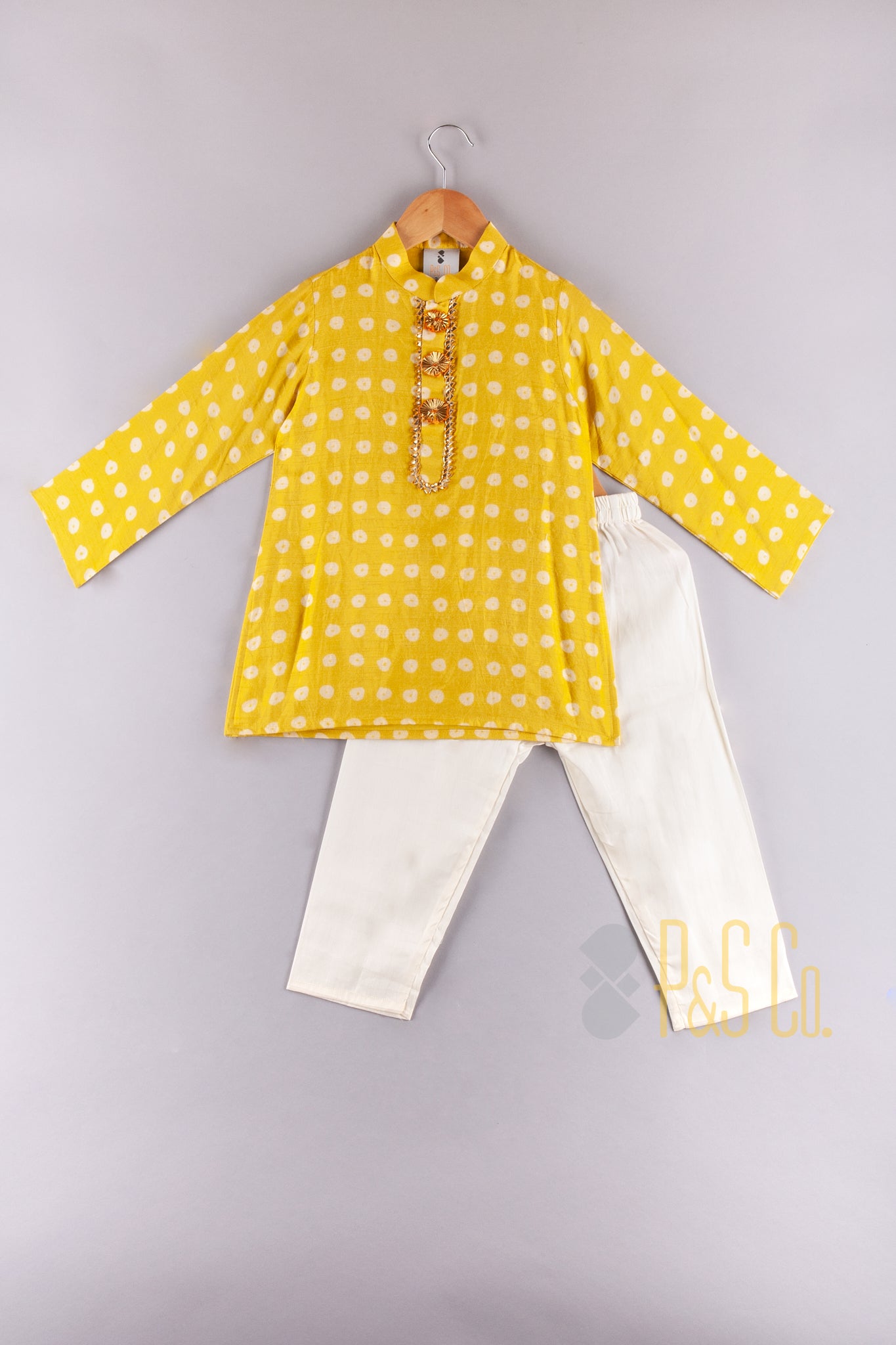 Bandhani Printed Kurta Pyjama - P&S Company
