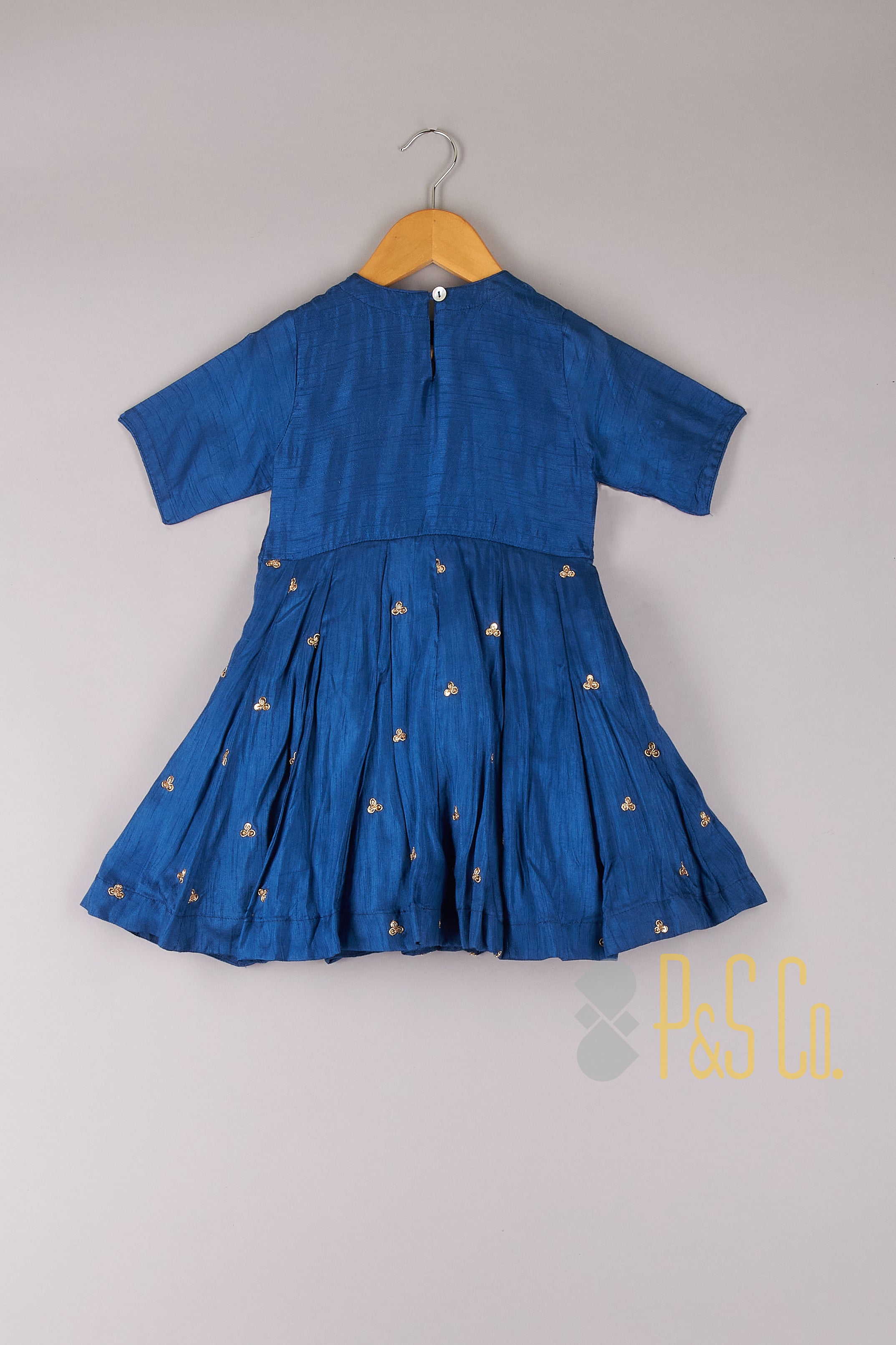 Floral Thread And Zari Embroidery Dress Floral Thread And Zari Embroidery Dress - P&S Company