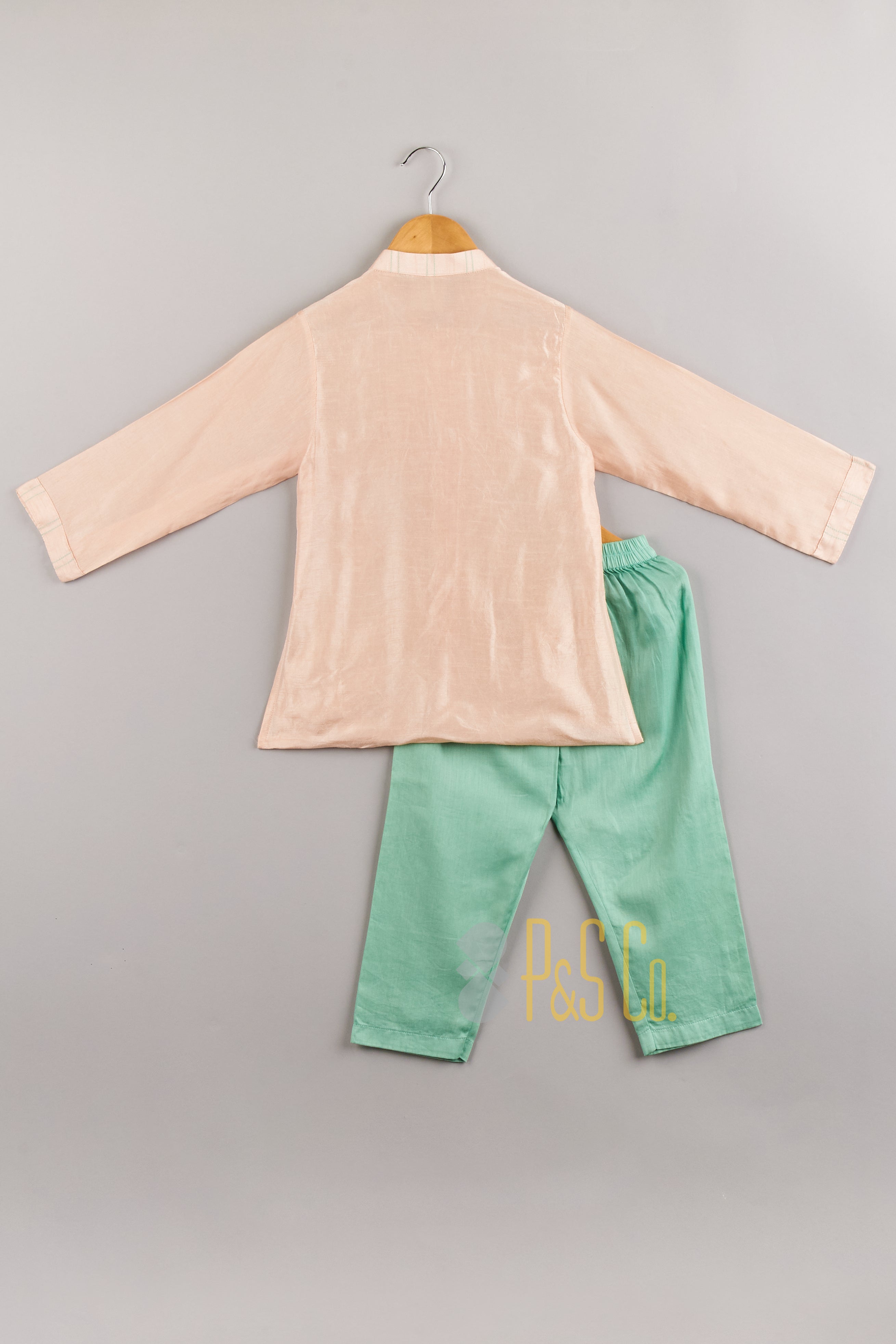 Thread Embroidery Kurta With Pyjama - P&S Company