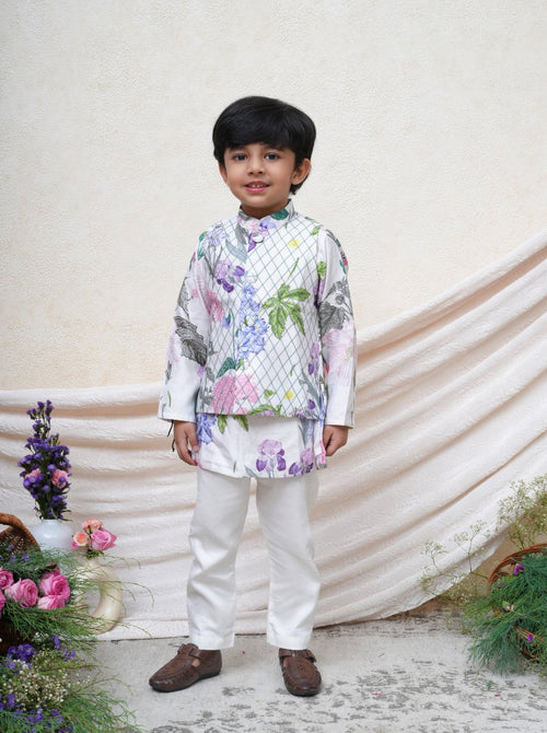 Thread Anchored Nehru Jacket