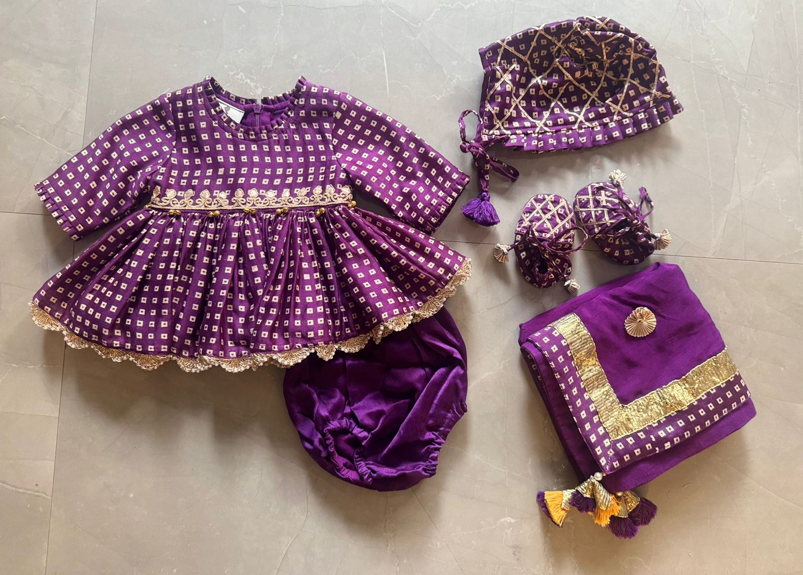Baby Girl Jamna Set