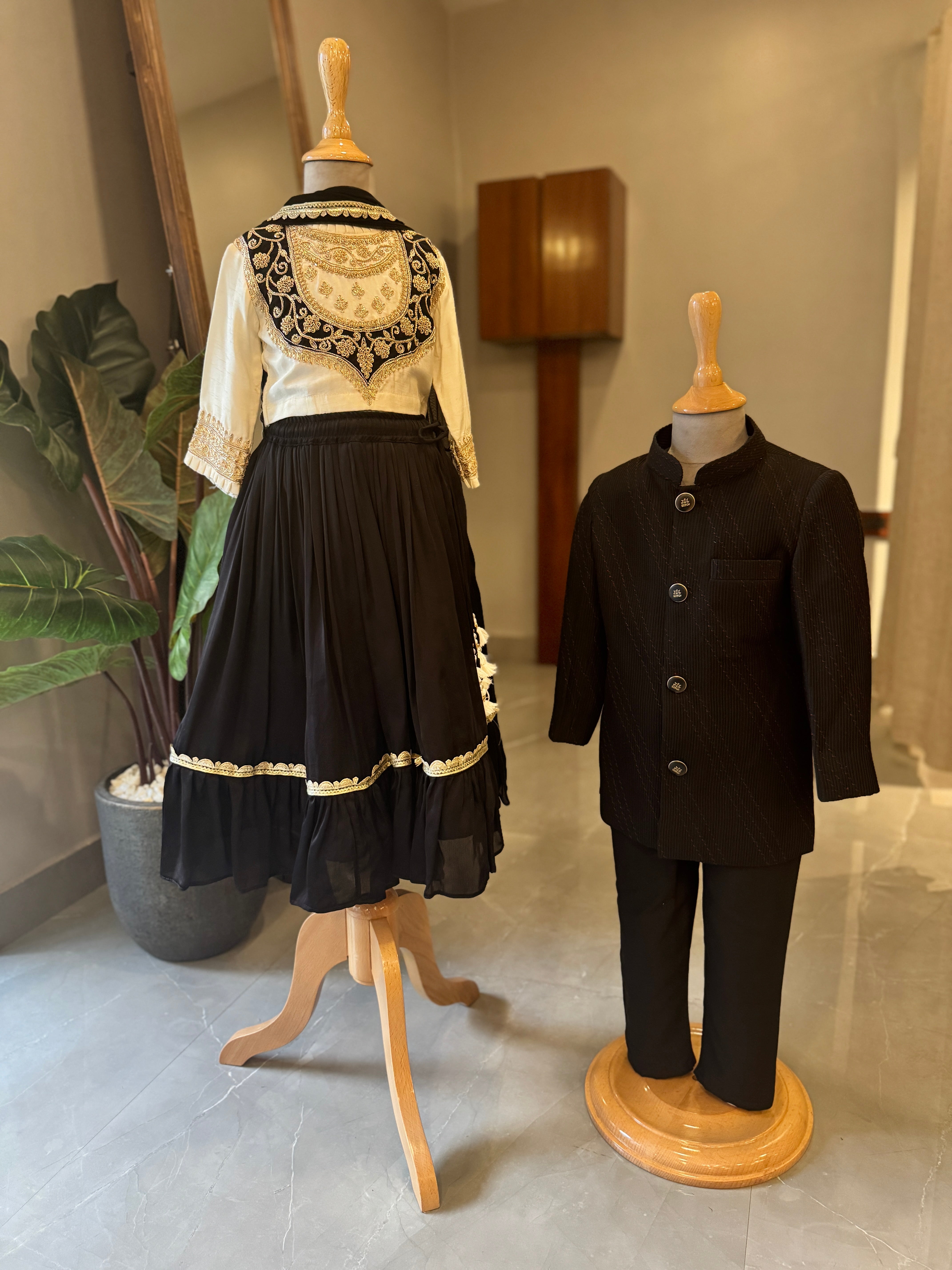 Black Formal Sherwani