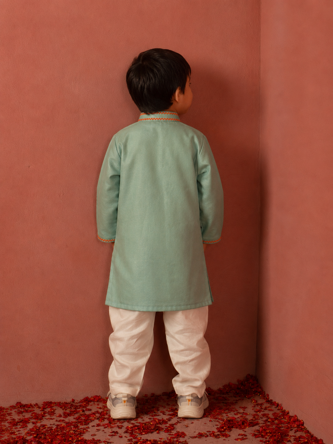 Mint Ganpati Kurta Pj