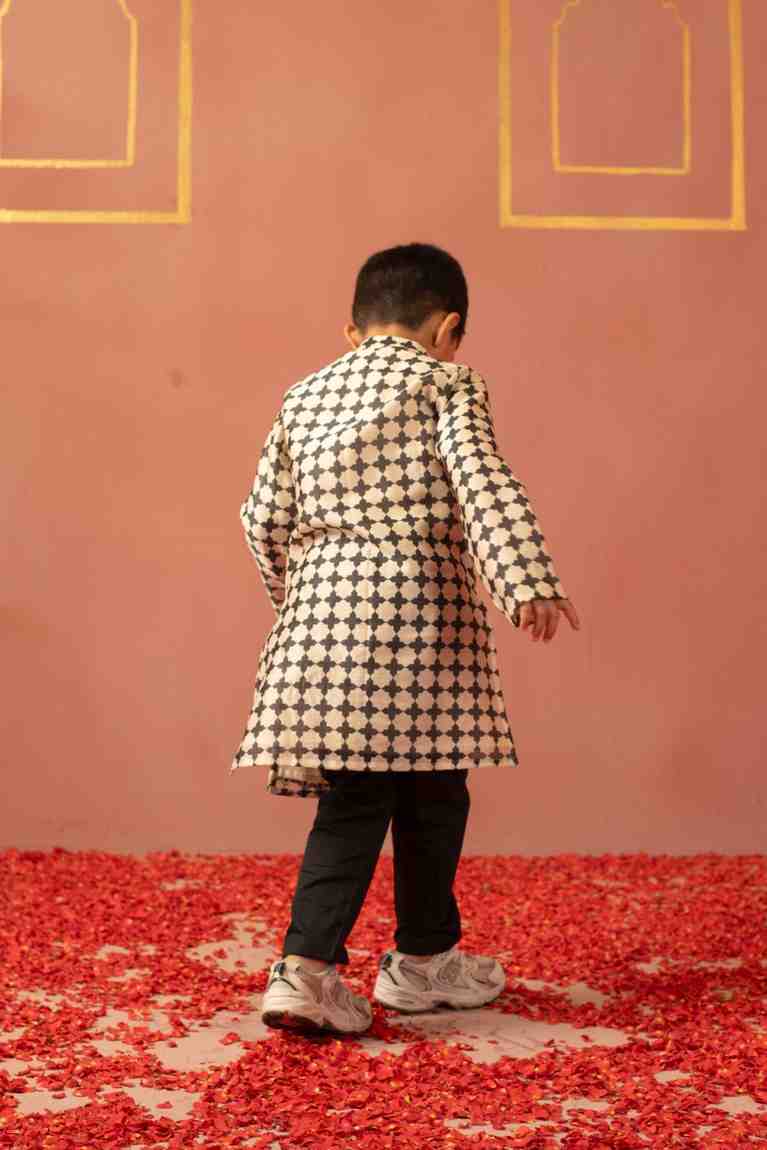 Mirror Work Kurta Set