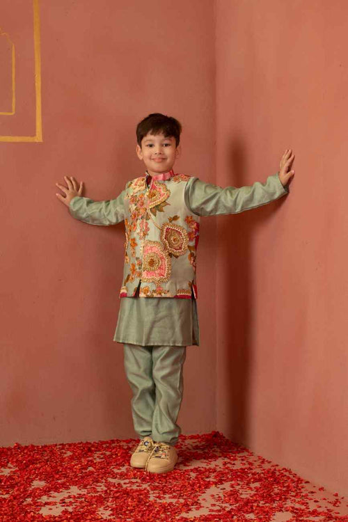 Mint Jacket Set