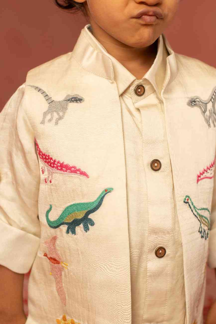 Dinosour Work Jacket Set