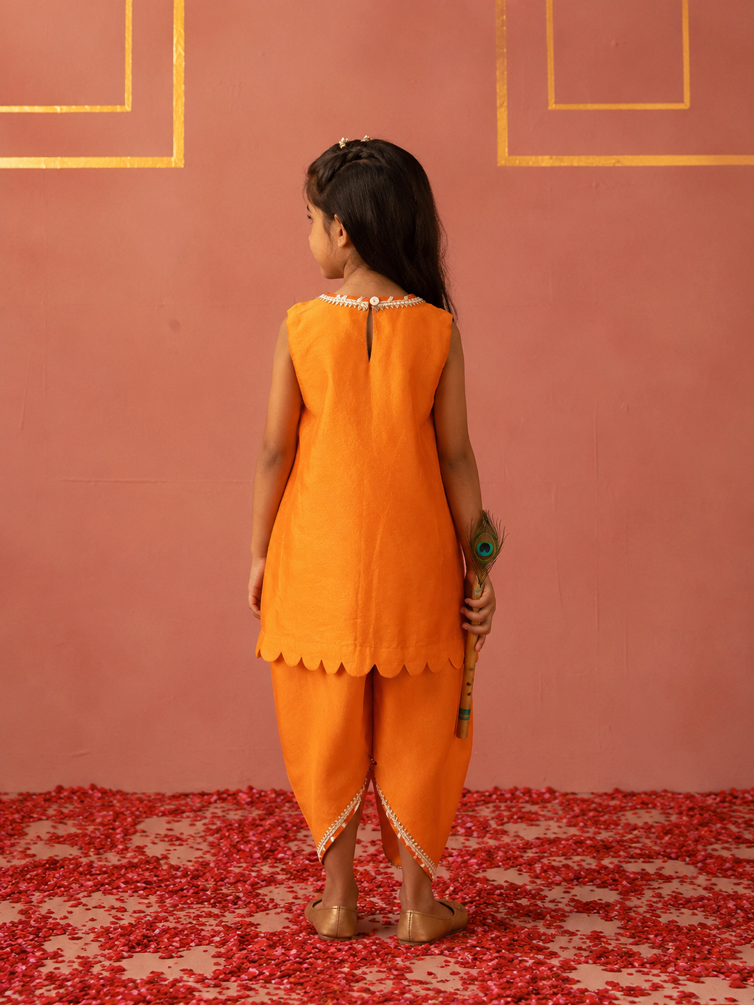 Mor Pankh Kurta and Dhoti Pants