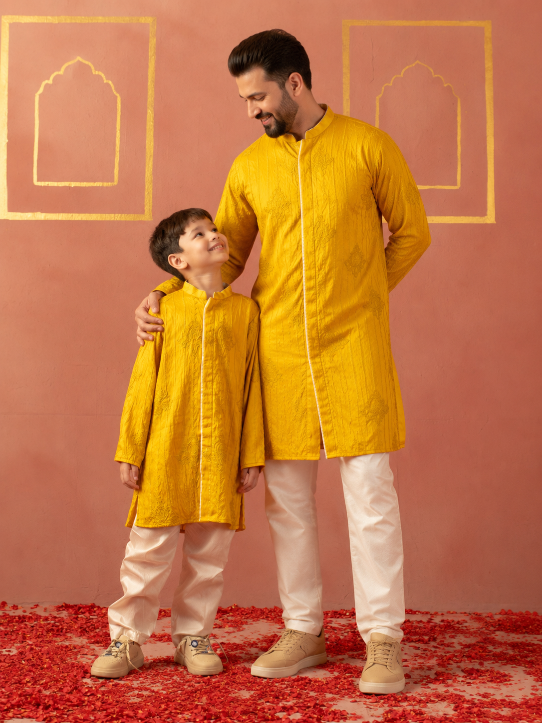 Thread Work Kurta Set