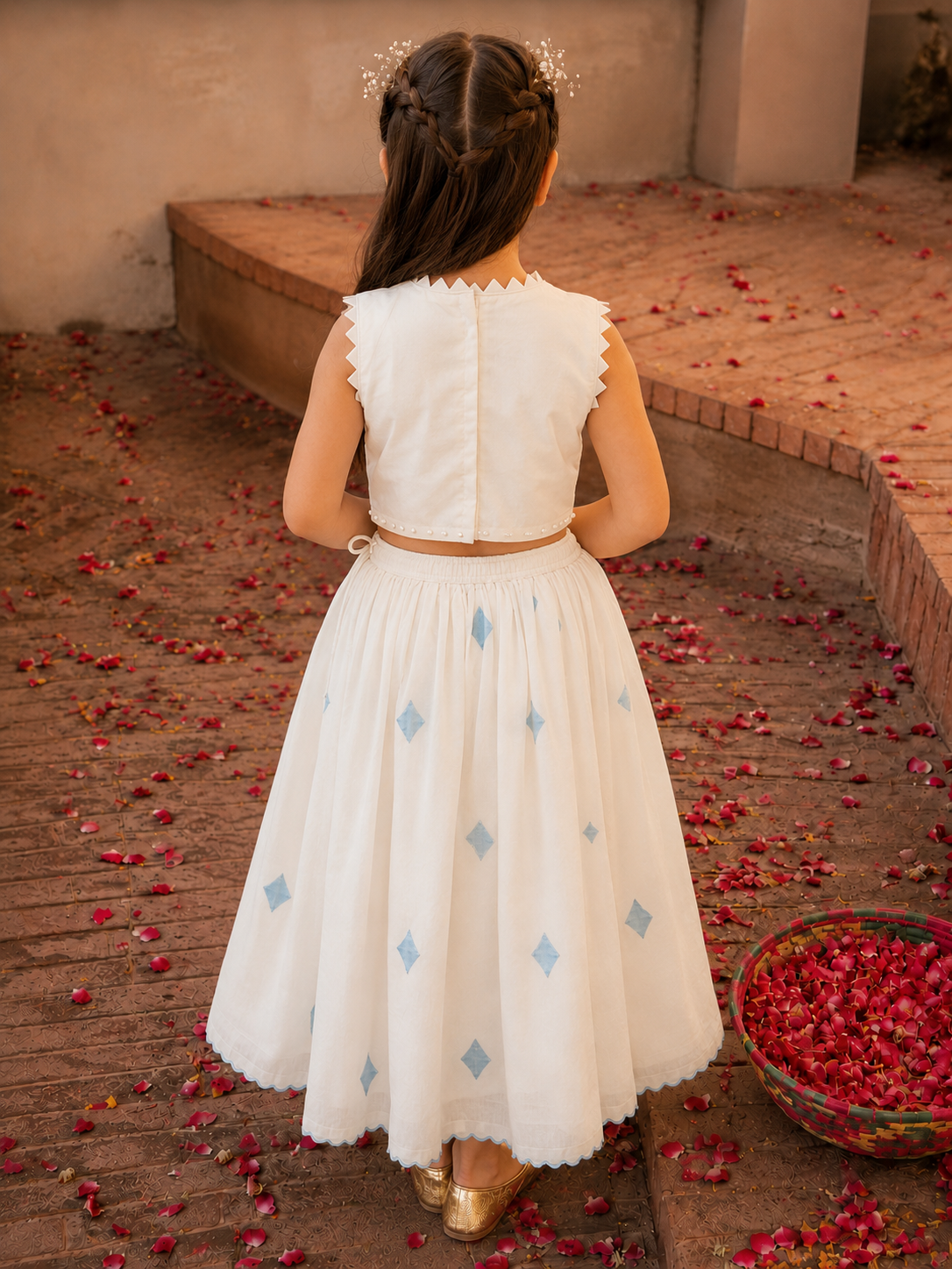 White Diamond lehenga