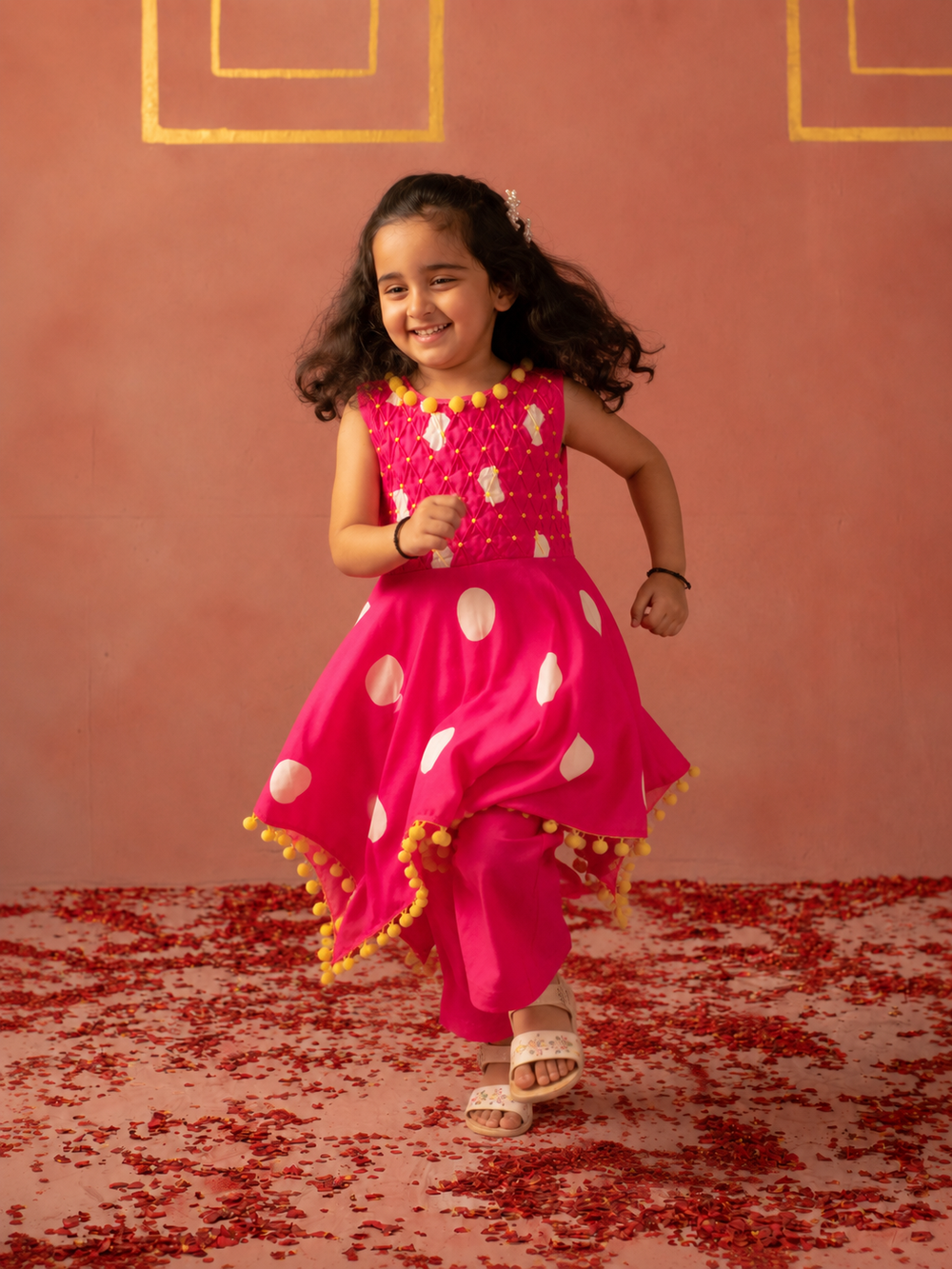 Pink Polka Set
