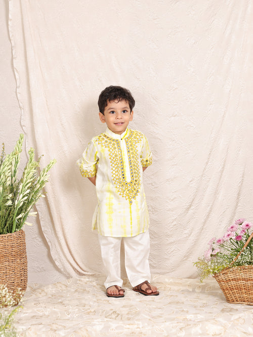 Green Shiboree Kurta Set