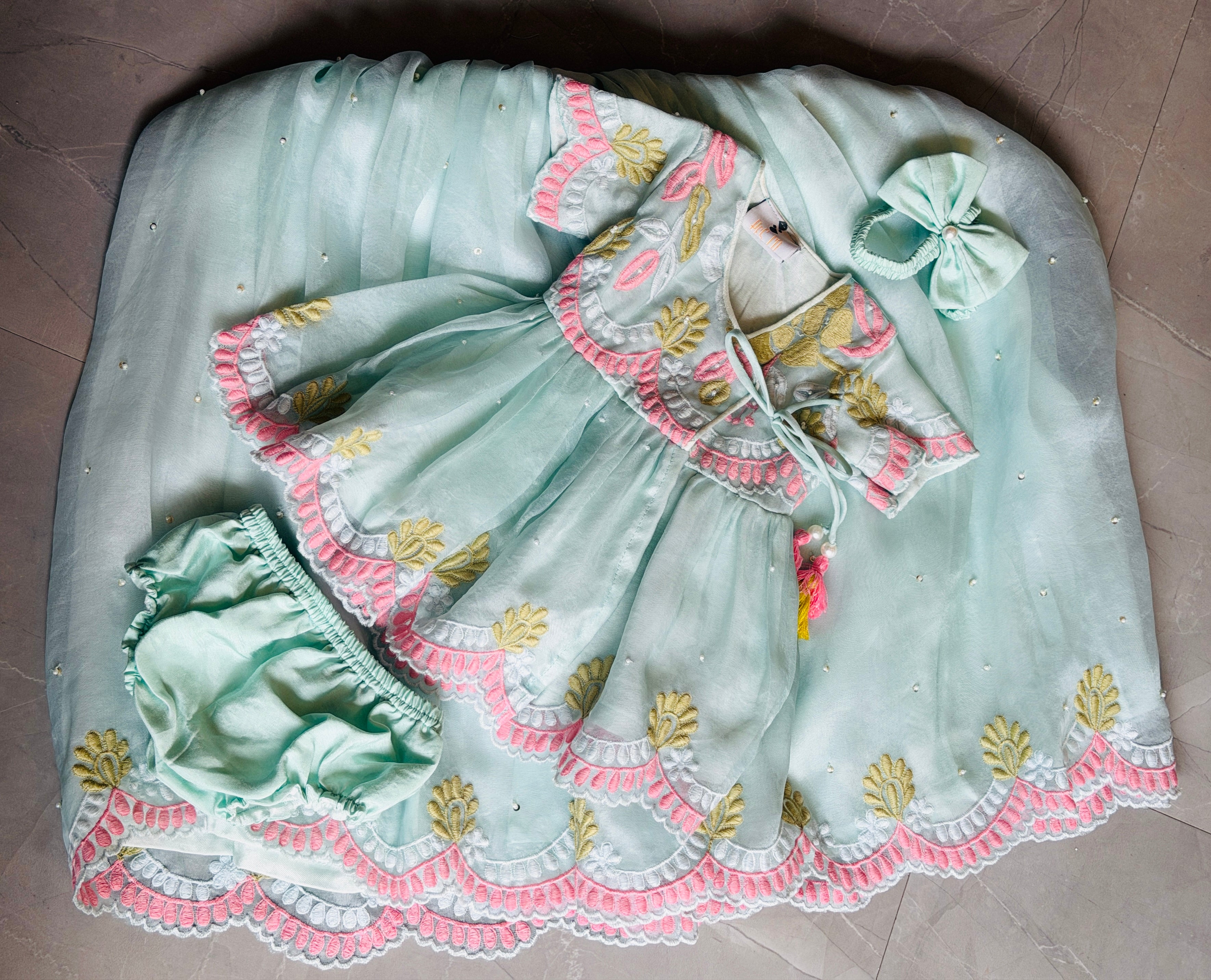 Thread embroidery organza Jamna