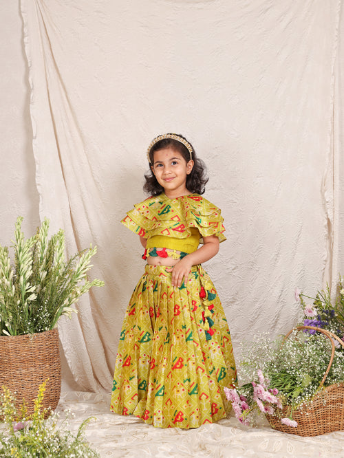 Patola Printed Ghaghra Set