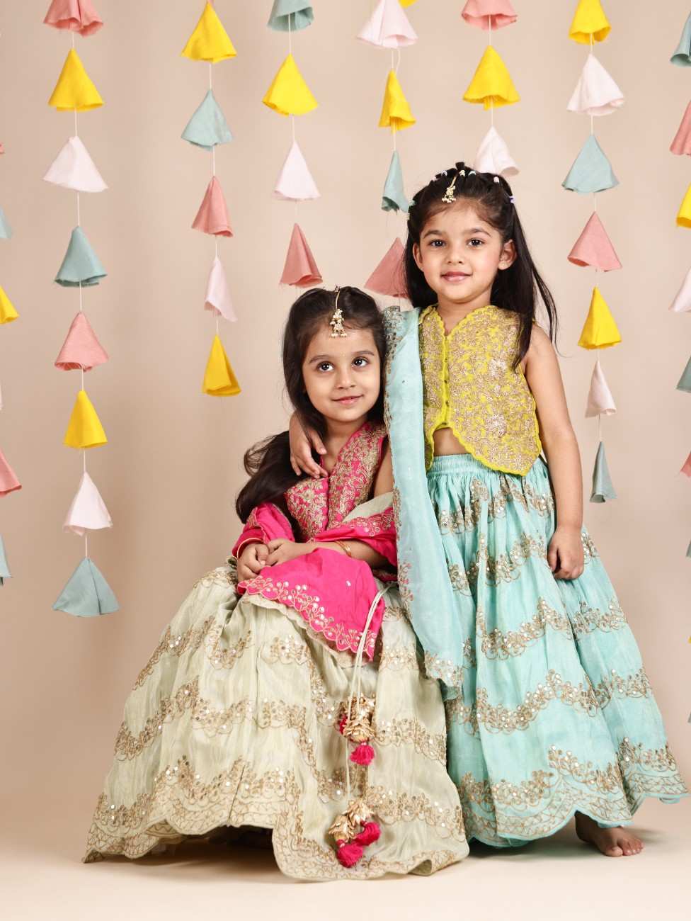 Waistcoat Style Ghaghra Set